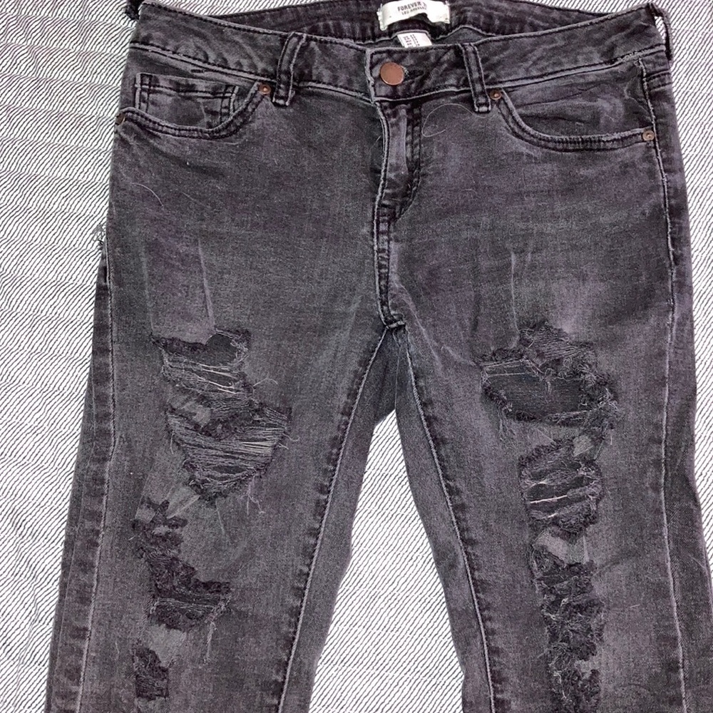 Forever 21 skinny jeans
